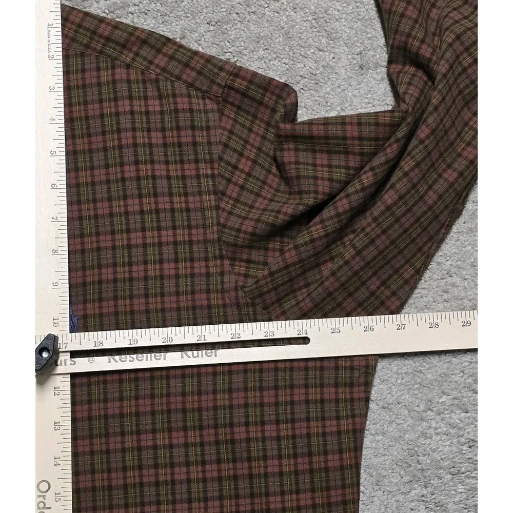 VTG Ralph Lauren Lightweight Flannel Shirt Mens‎ XL Tartan Plaid 90s Classic Fit